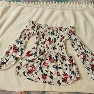 Off the shoulder top